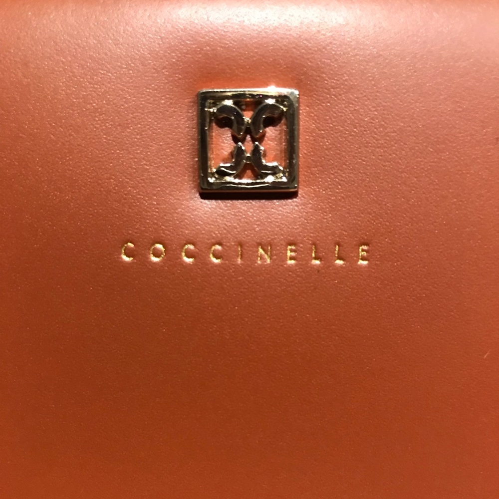Coccinelle Brown zip around wallet